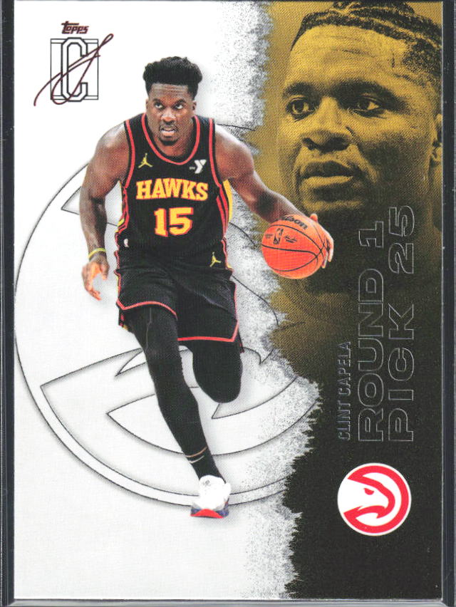 2025-26 Topps Signature Class #48 Clint Capela – framsida