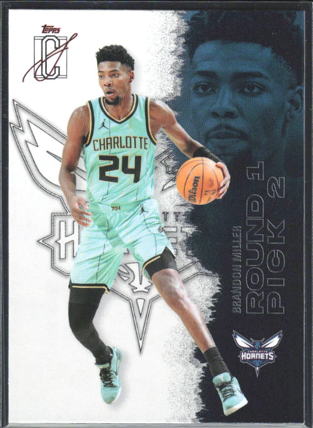 2025-26 Topps Signature Class #3 Brandon Miller – framsida