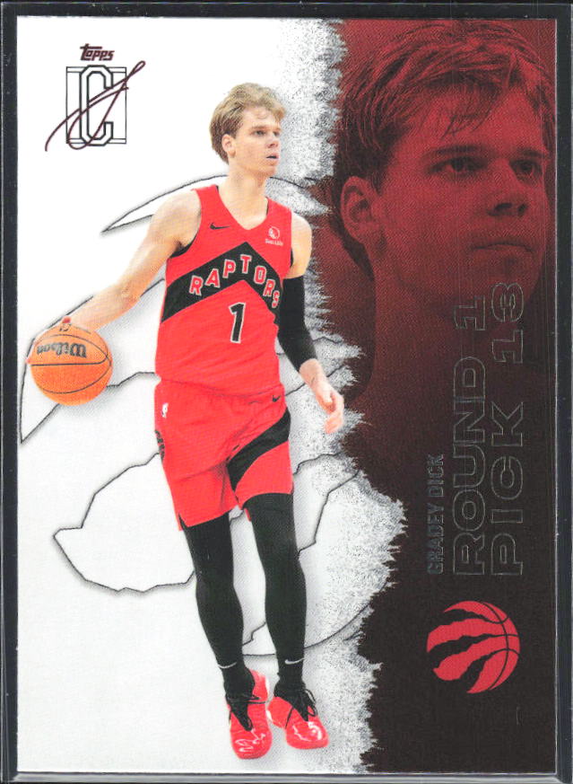 2025-26 Topps Signature Class #6 Gradey Dick – framsida