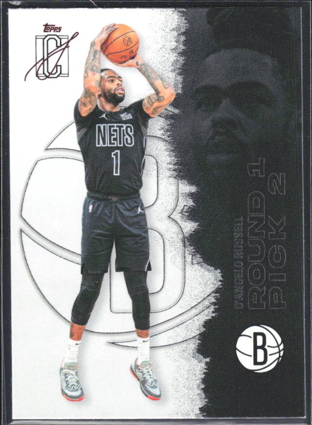 2025-26 Topps Signature Class #16 D'Angelo Russell – framsida