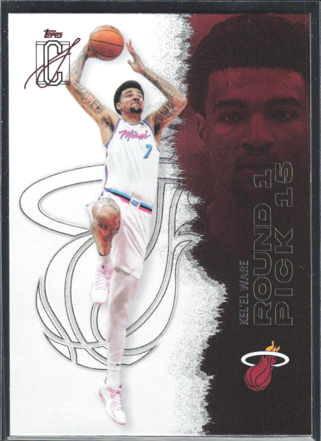 2025-26 Topps Signature Class #30 Kel'el Ware – framsida