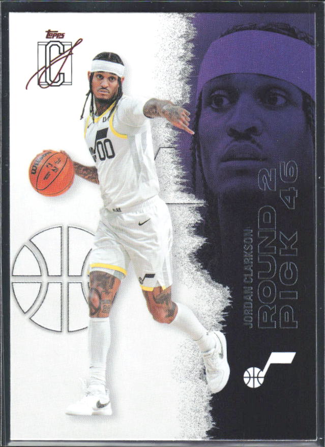 2025-26 Topps Signature Class #100 Jordan Clarkson – framsida