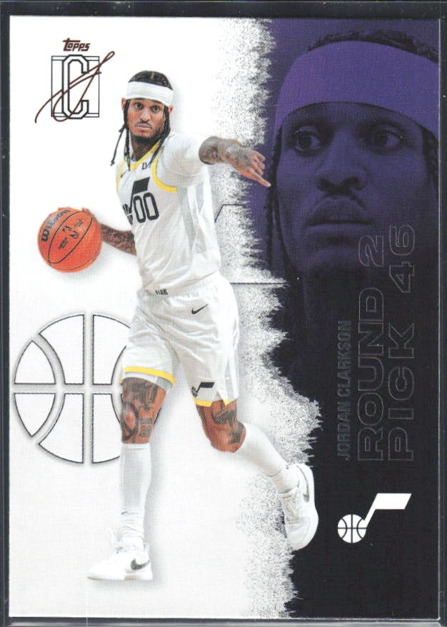 2025-26 Topps Signature Class #100 Jordan Clarkson – framsida