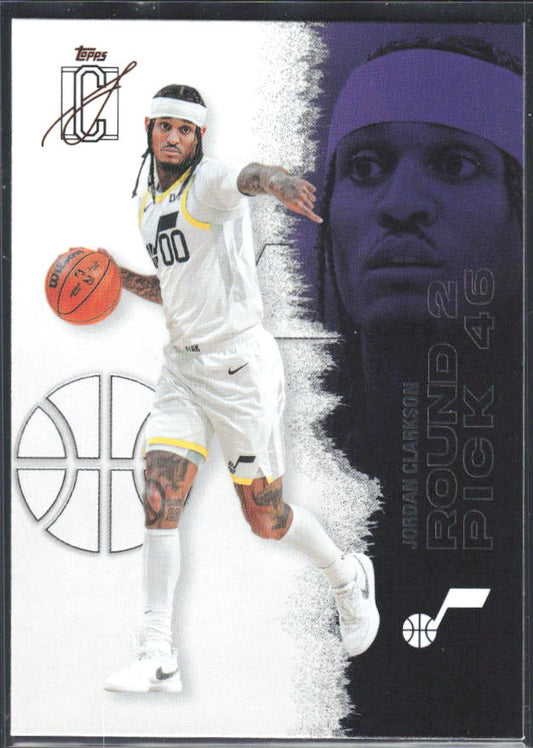 2025-26 Topps Signature Class #100 Jordan Clarkson – framsida