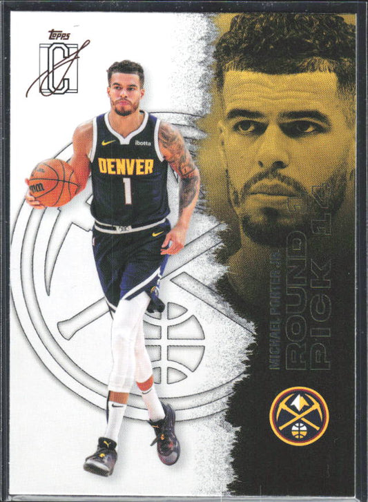 2025-26 Topps Signature Class #81 Michael Porter Jr. – framsida