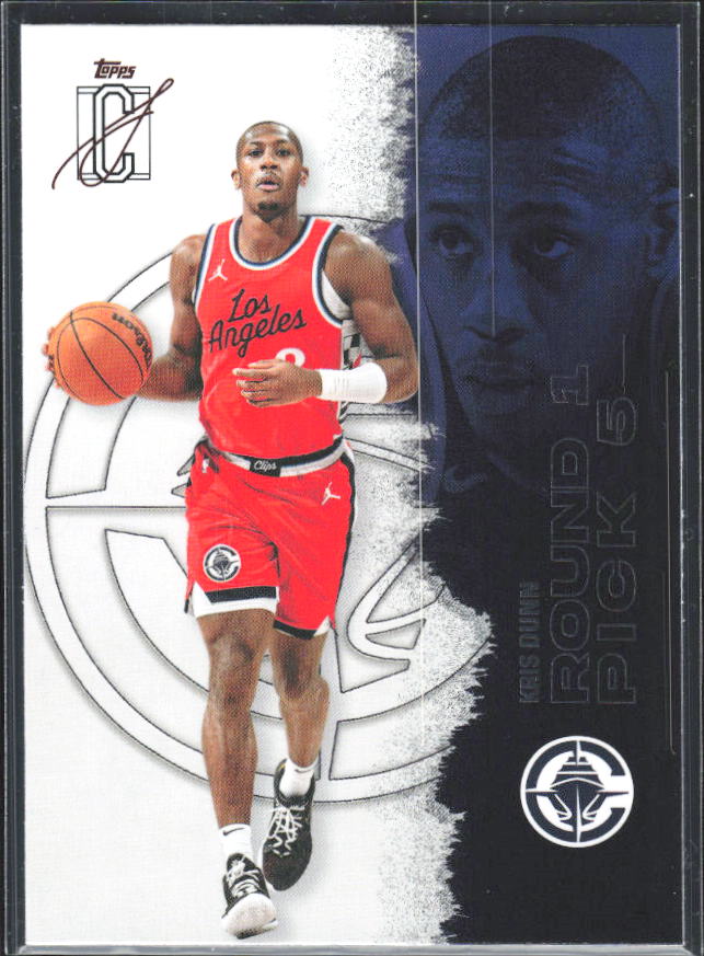 2025-26 Topps Signature Class #72 Kris Dunn – framsida