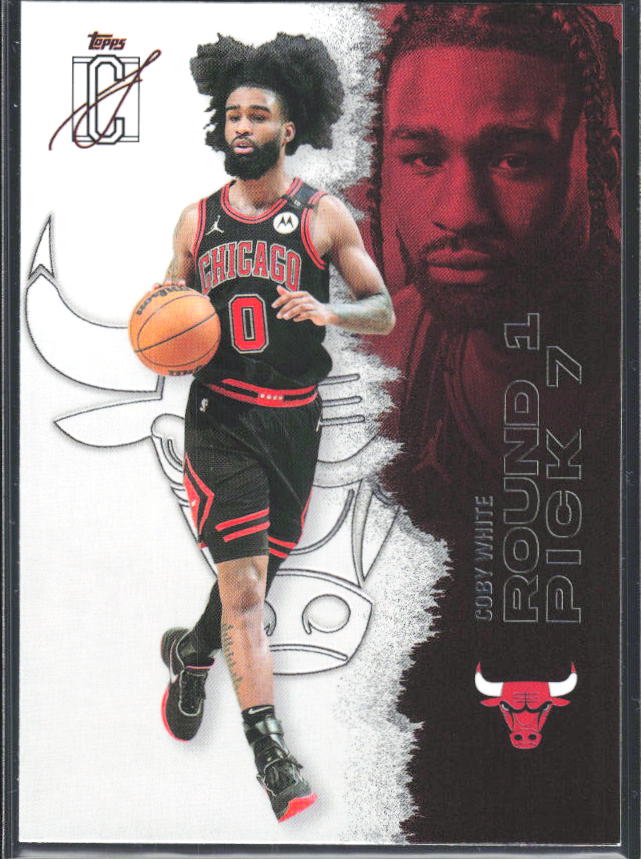2025-26 Topps Signature Class #10 Coby White – framsida