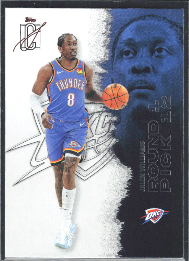 2025-26 Topps Signature Class #87 Jalen Williams – framsida