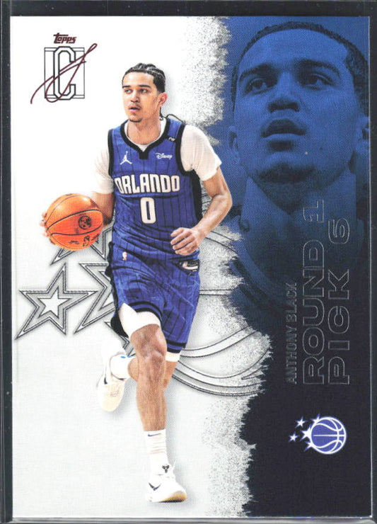 2025-26 Topps Signature Class #50 Anthony Black – framsida