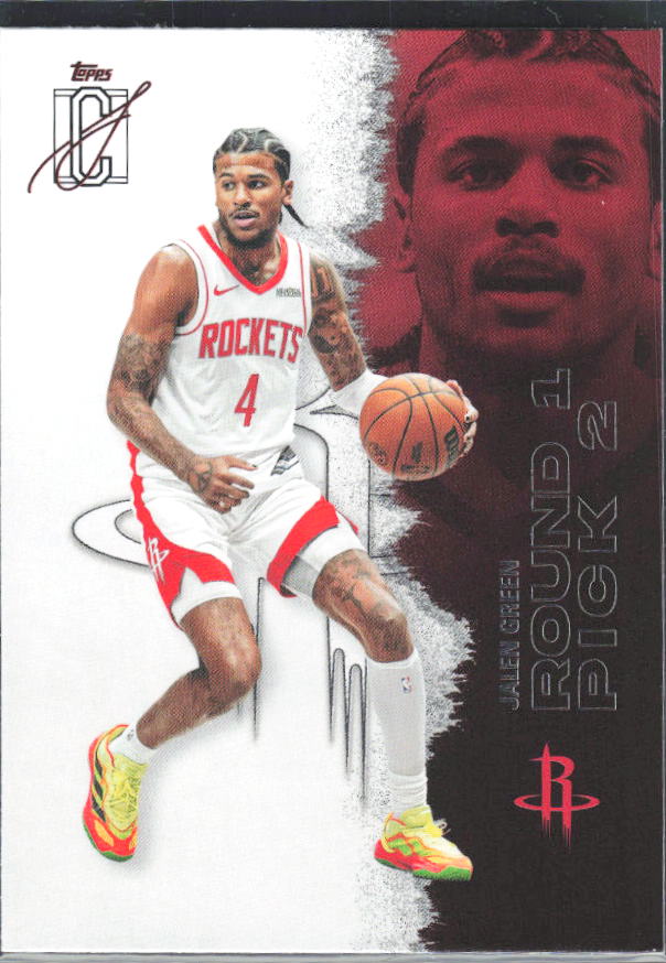 2025-26 Topps Signature Class #67 Jalen Green – framsida