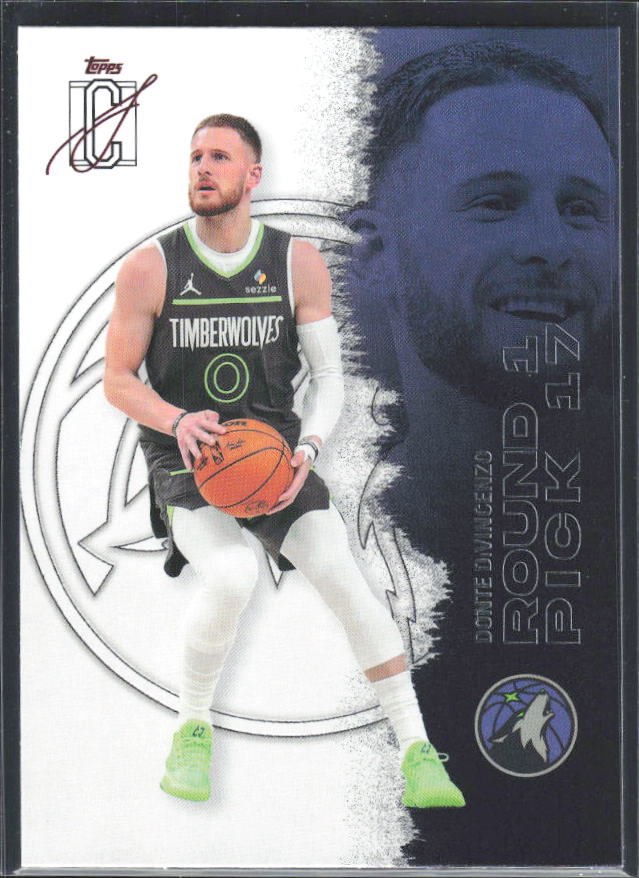 2025-26 Topps Signature Class #91 Donte DiVincenzo – framsida
