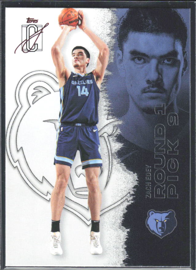 2025-26 Topps Signature Class #23 Zach Edey – framsida