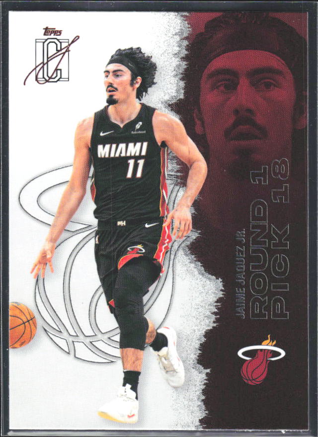 2025-26 Topps Signature Class #37 Jaime Jaquez Jr. – framsida