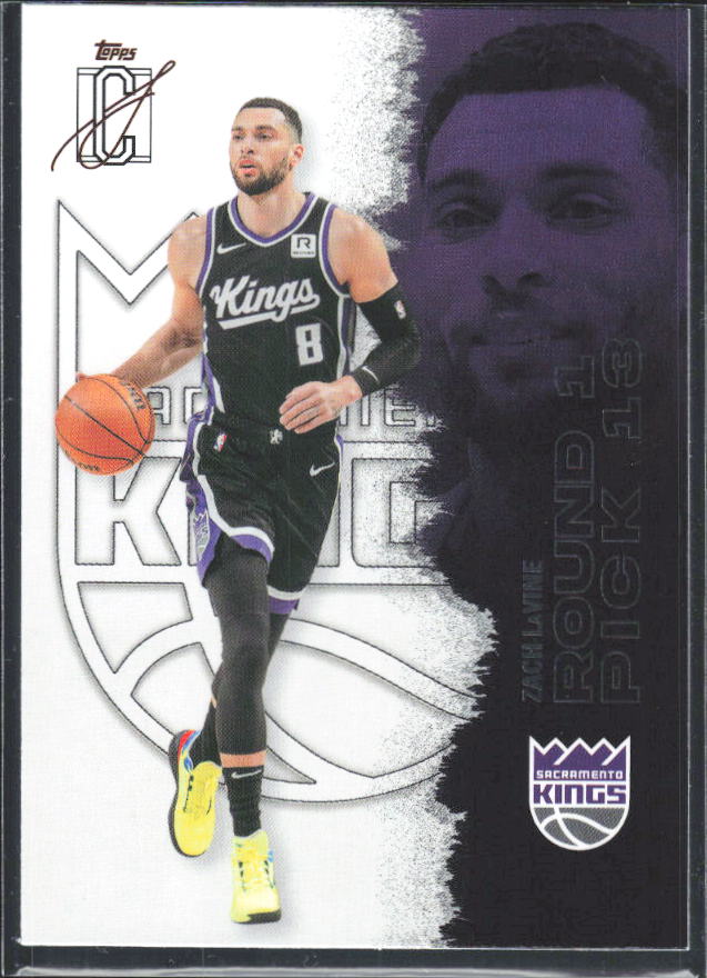 2025-26 Topps Signature Class #89 Zach LaVine – framsida