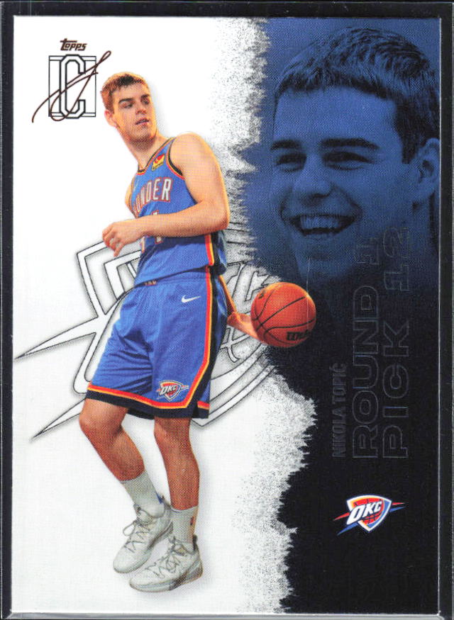 2025-26 Topps Signature Class #47 Nikola Topic – framsida