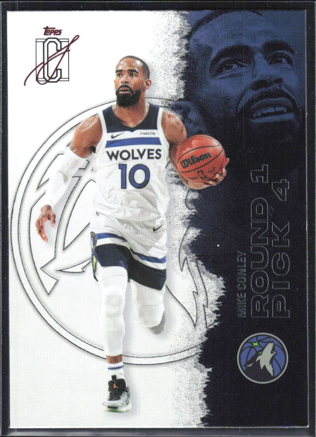 2025-26 Topps Signature Class #28 Mike Conley – framsida