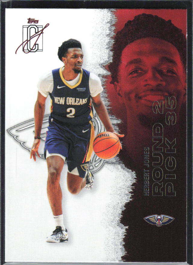 2025-26 Topps Signature Class #38 Herbert Jones – framsida