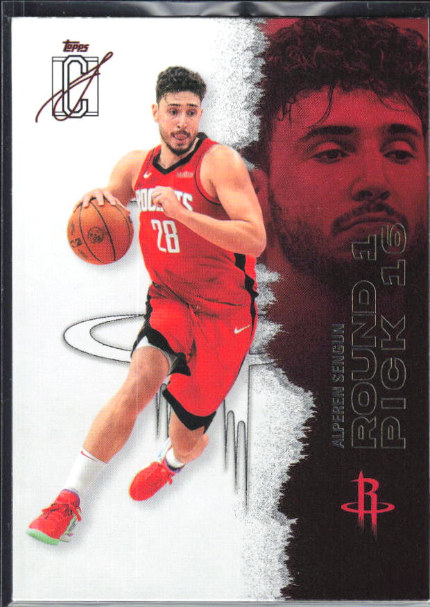 2025-26 Topps Signature Class #93 Alperen Sengun – framsida