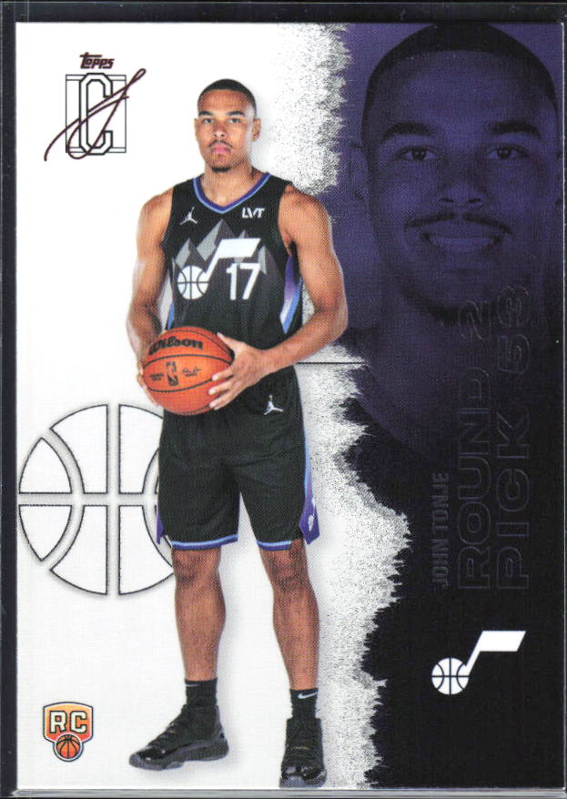 2025-26 Topps Signature Class #144 John Tonje Rookie – framsida