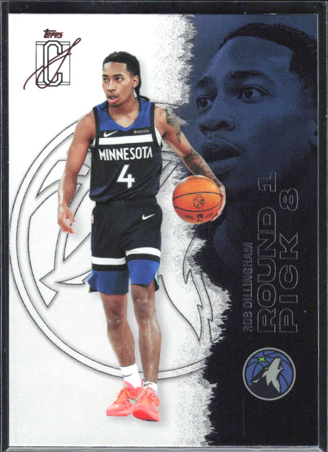 2025-26 Topps Signature Class #60 Rob Dillingham – framsida