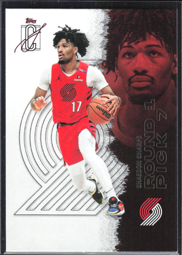 2025-26 Topps Signature Class #25 Shaedon Sharpe – framsida