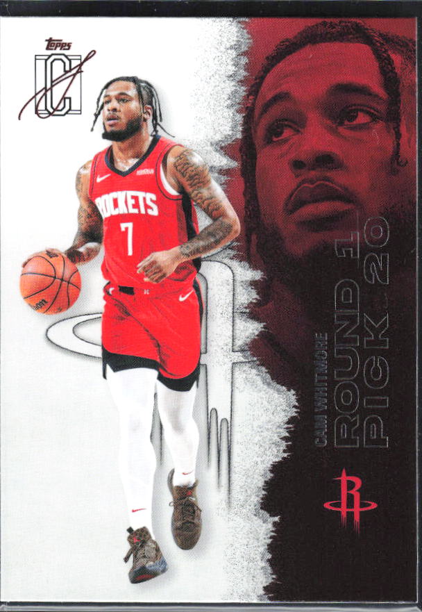 2025-26 Topps Signature Class #69 Cam Whitmore – framsida