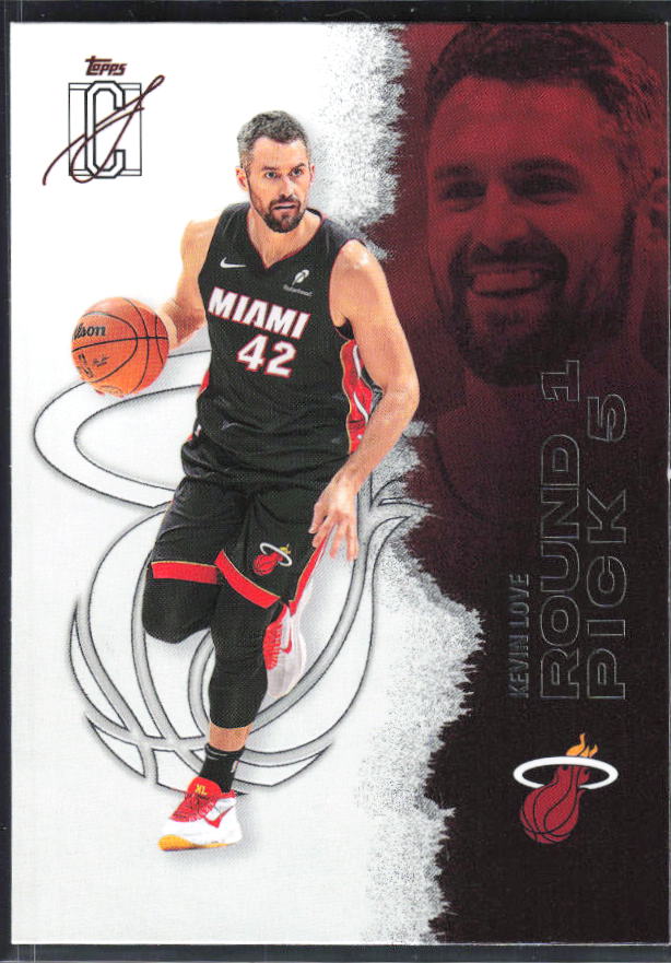 2025-26 Topps Signature Class #15 Kevin Love – framsida