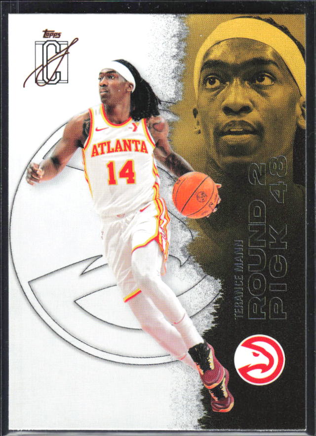 2025-26 Topps Signature Class #49 Terance Mann – framsida