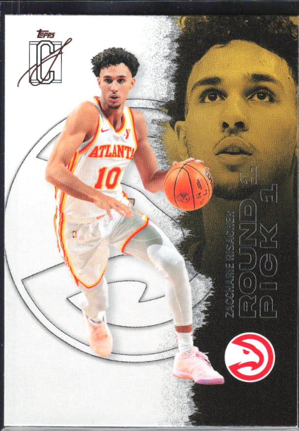2025-26 Topps Signature Class #61 Zaccharie Risacher – framsida