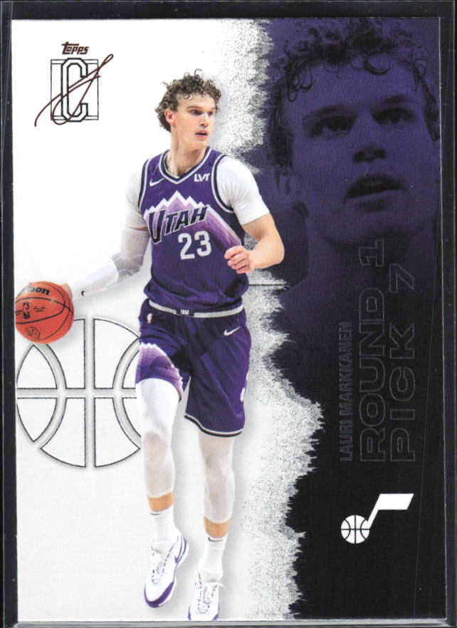 2025-26 Topps Signature Class #24 Lauri Markkanen – framsida