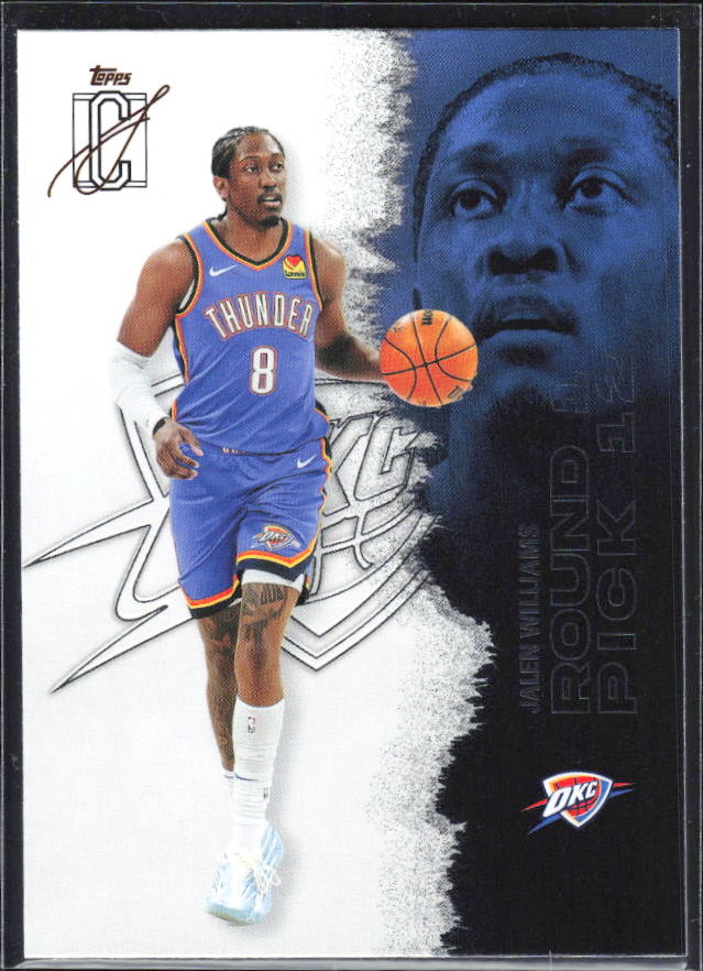 2025-26 Topps Signature Class #87 Jalen Williams – framsida