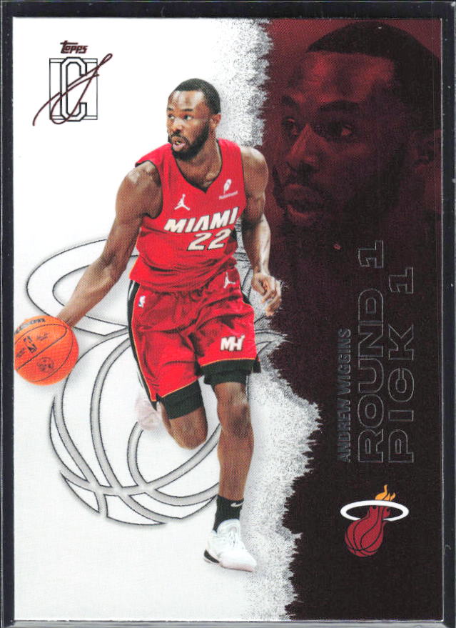 2025-26 Topps Signature Class #19 Andrew Wiggins – framsida