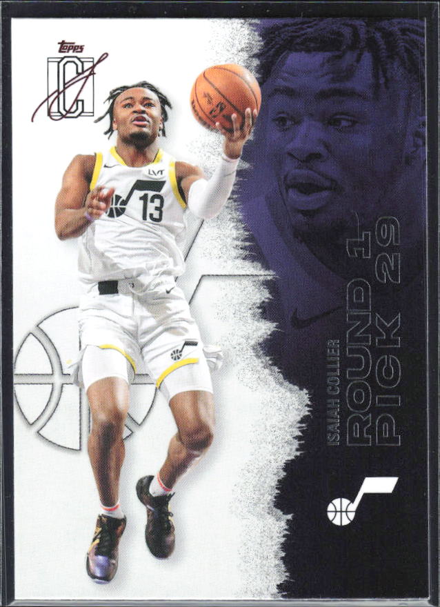 2025-26 Topps Signature Class #5 Isaiah Collier – framsida
