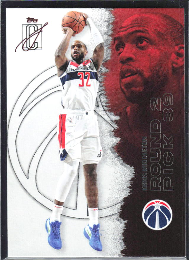2025-26 Topps Signature Class #12 Khris Middleton – framsida