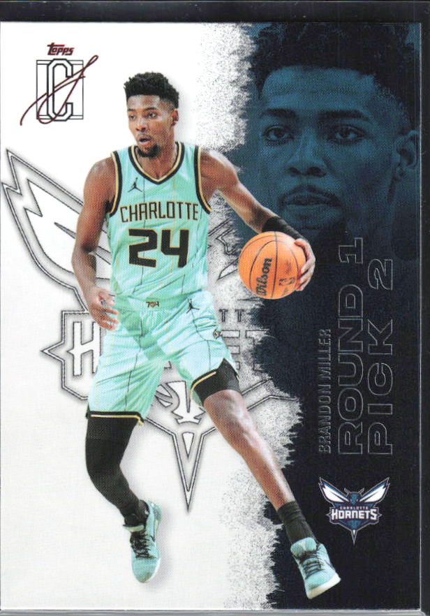 2025-26 Topps Signature Class #3 Brandon Miller – framsida