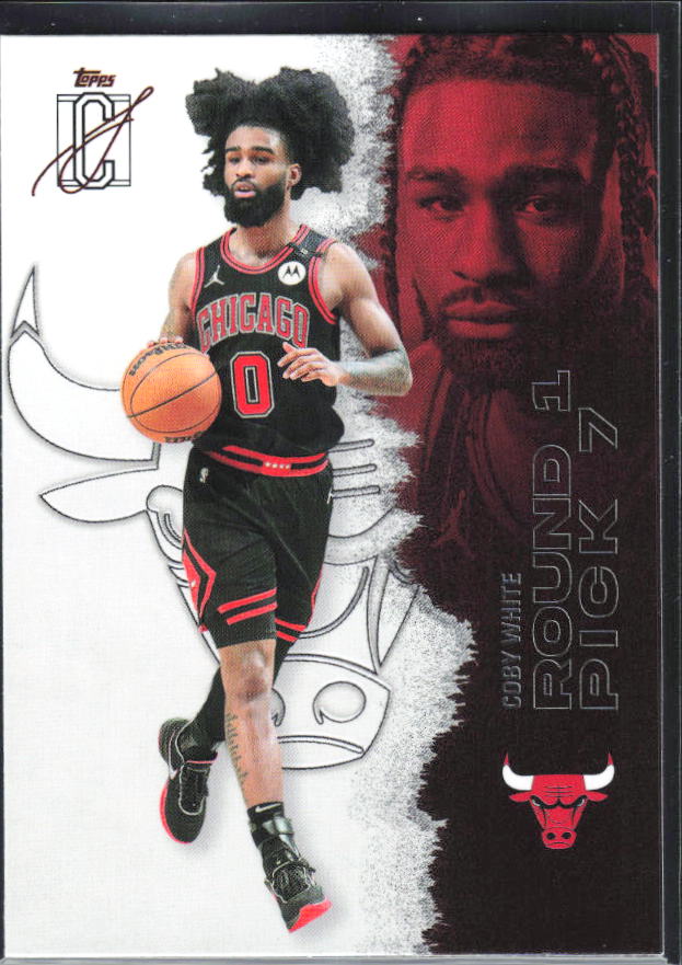 2025-26 Topps Signature Class #10 Coby White – framsida