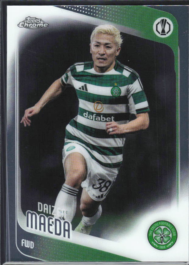2025-26 Topps Chrome UEFA Club Competitions #98 Daizen Maeda – framsida