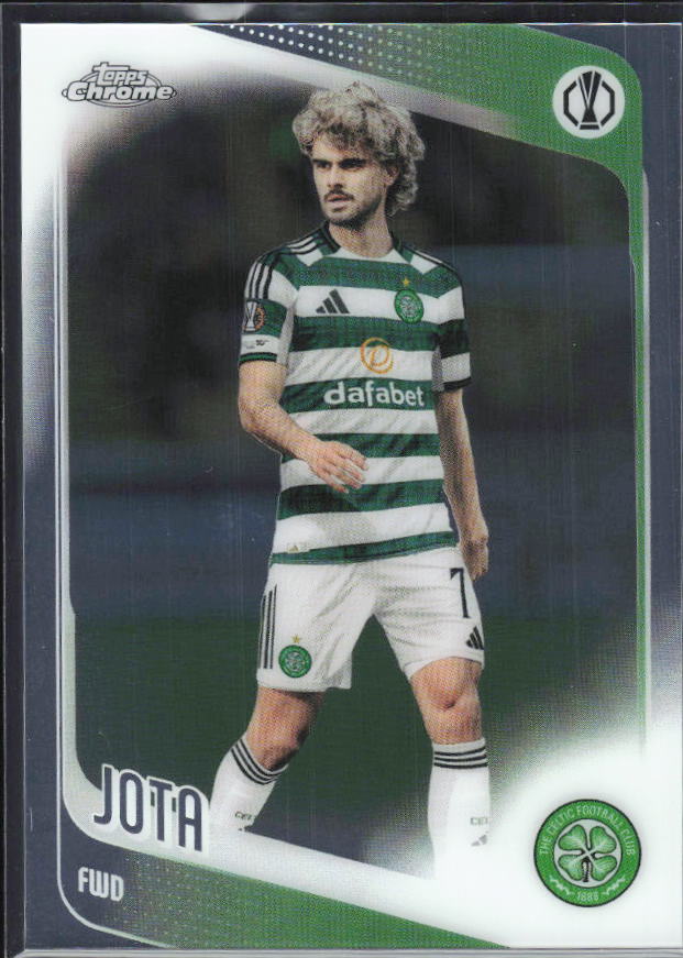 2025-26 Topps Chrome UEFA Club Competitions #30 Jota – framsida