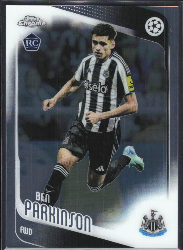 2025-26 Topps Chrome UEFA Club Competitions #125 Ben Parkinson – framsida