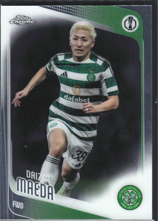 2025-26 Topps Chrome UEFA Club Competitions #98 Daizen Maeda – framsida