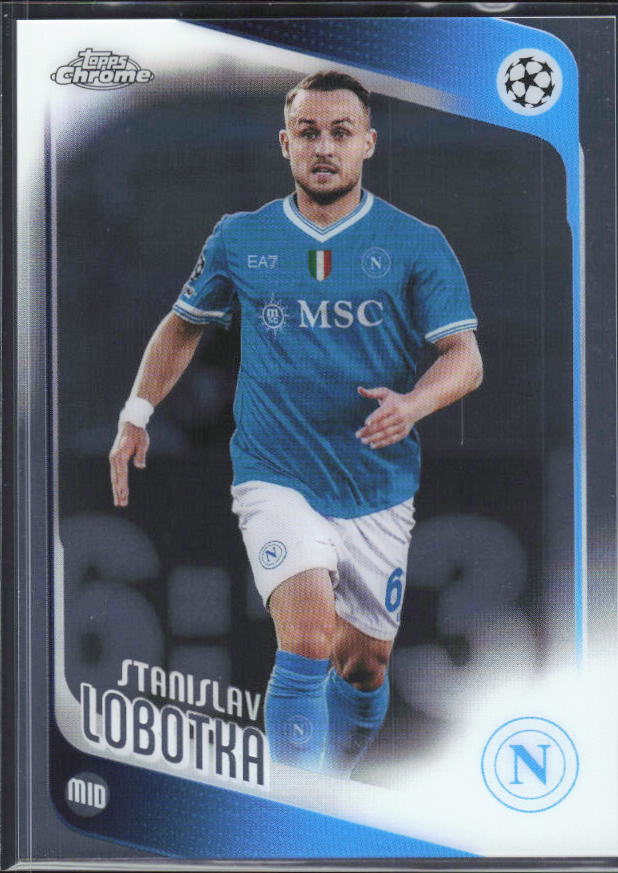 2025-26 Topps Chrome UEFA Club Competitions #11 Stanislav Lobotka – framsida