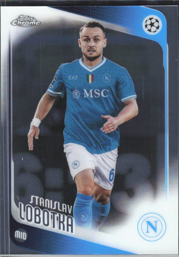 2025-26 Topps Chrome UEFA Club Competitions #11 Stanislav Lobotka – framsida