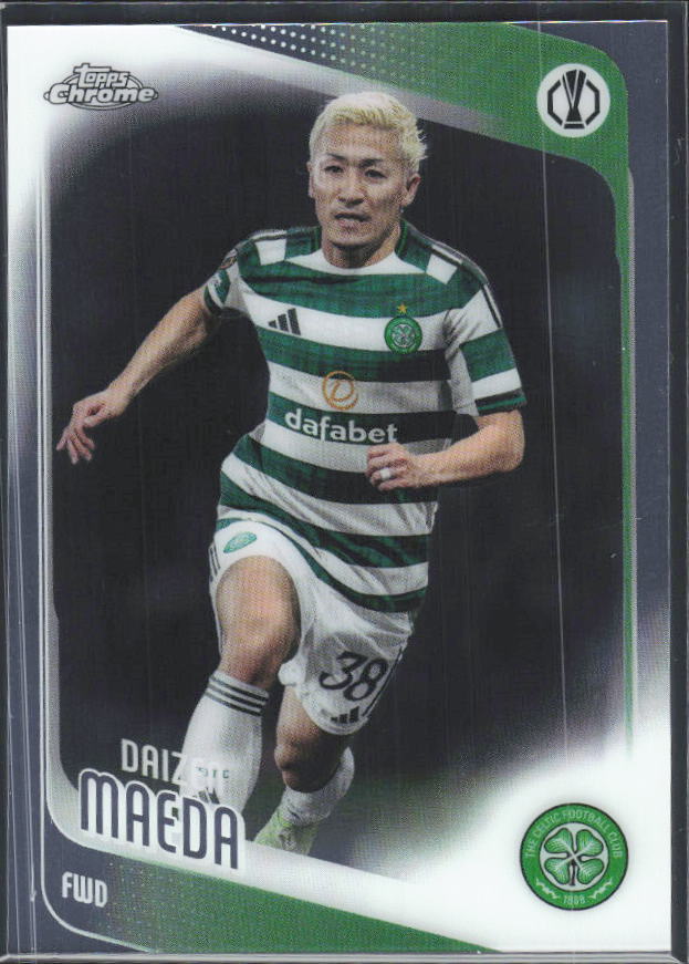 2025-26 Topps Chrome UEFA Club Competitions #98 Daizen Maeda – framsida