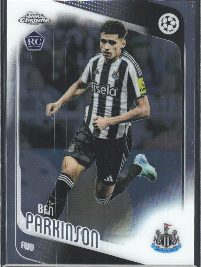 2025-26 Topps Chrome UEFA Club Competitions #125 Ben Parkinson – framsida