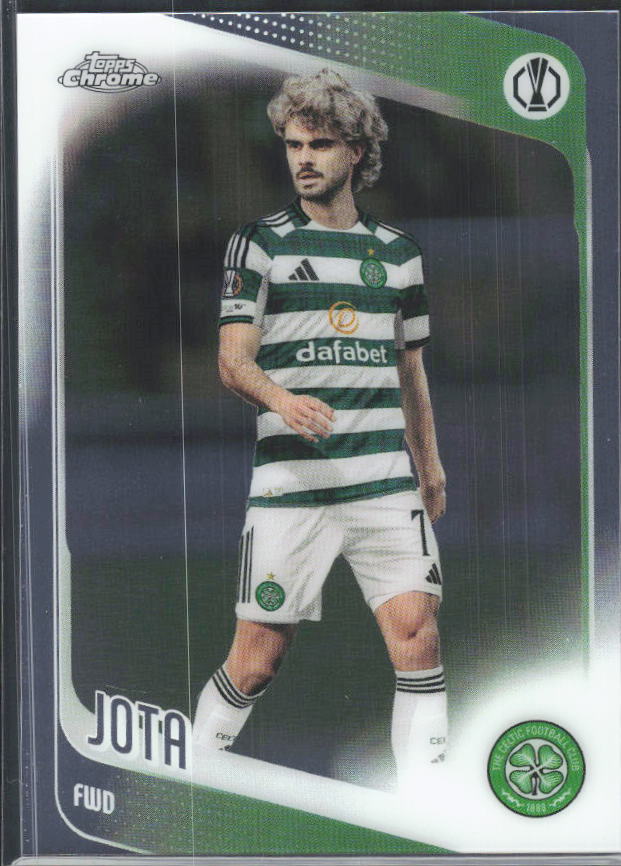 2025-26 Topps Chrome UEFA Club Competitions #30 Jota – framsida