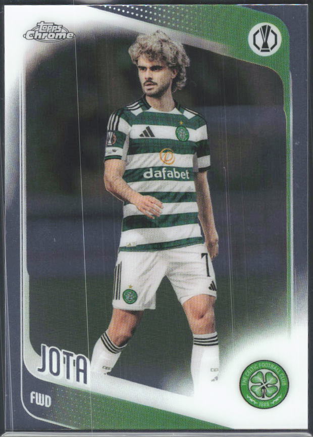 2025-26 Topps Chrome UEFA Club Competitions #30 Jota – framsida