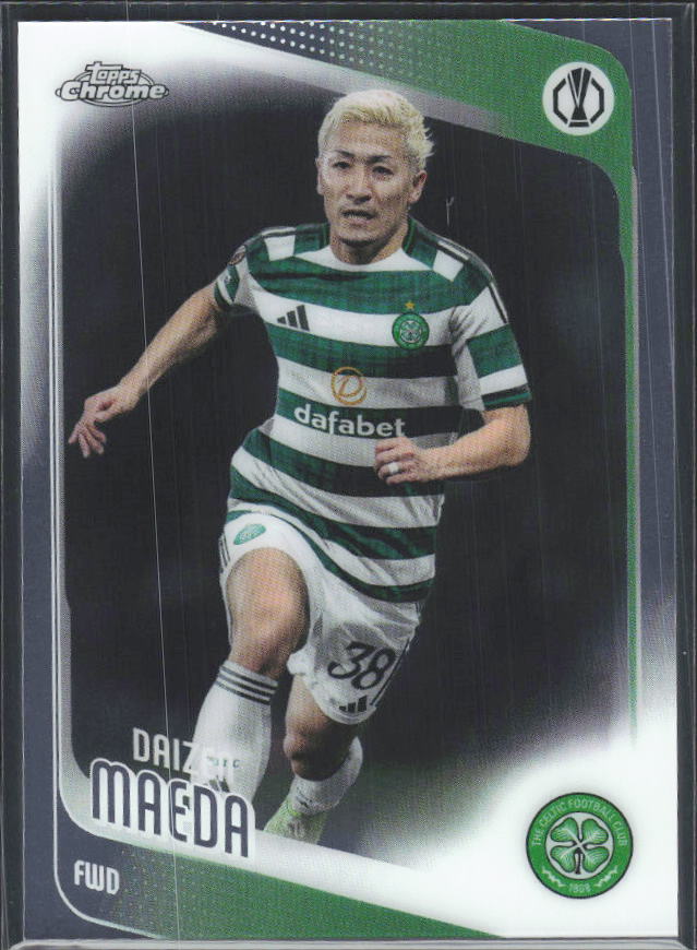 2025-26 Topps Chrome UEFA Club Competitions #98 Daizen Maeda – framsida
