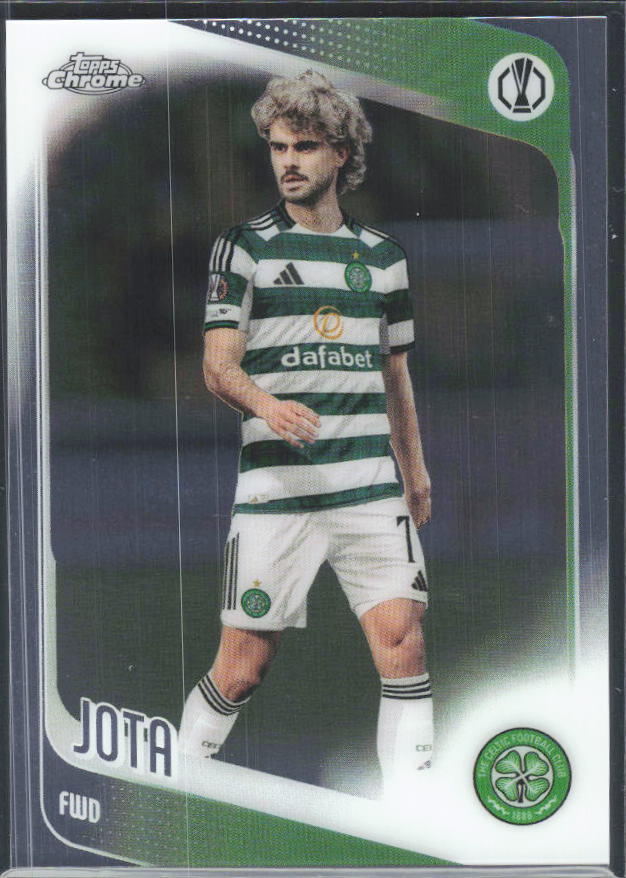 2025-26 Topps Chrome UEFA Club Competitions #30 Jota – framsida