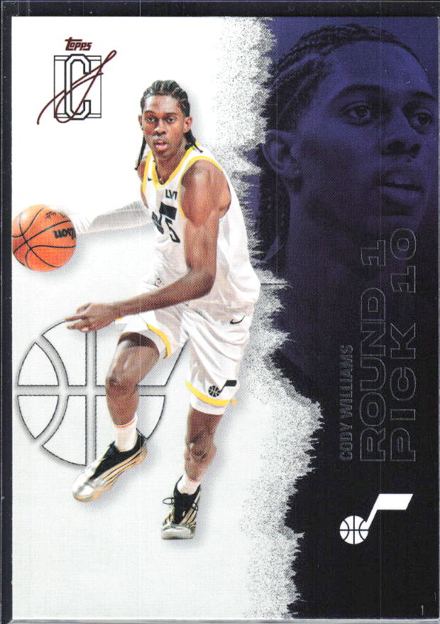 2025-26 Topps Signature Class #17 Cody Williams – framsida