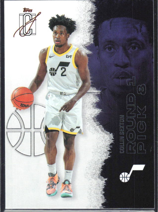 2025-26 Topps Signature Class #85 Collin Sexton – framsida